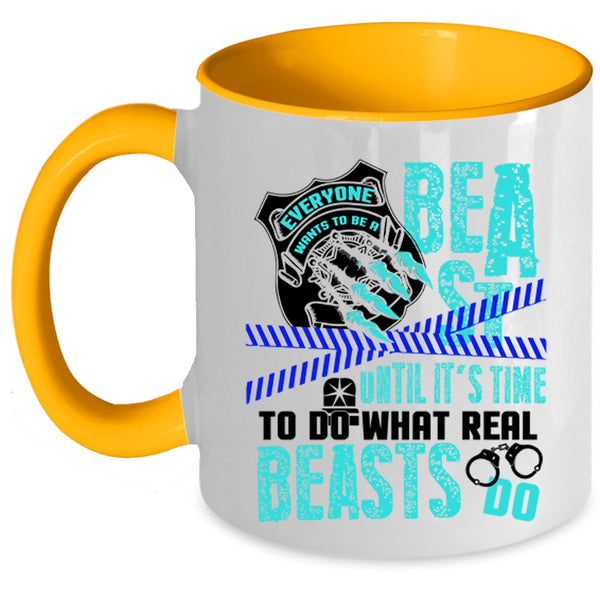 Cool Gift For Police Coffee Mug, Awesome Policeman Accent Mug