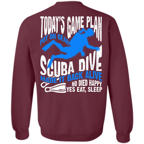 Put On Gear Scuba Dive T Shirt, I Love Diving Sweatshirt