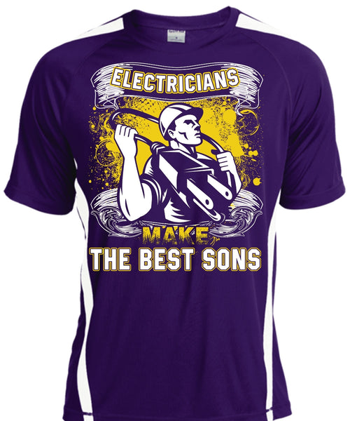 Electricians Make The Best Sons T Shirt, Being An Electrician T Shirt, Cool Shirt