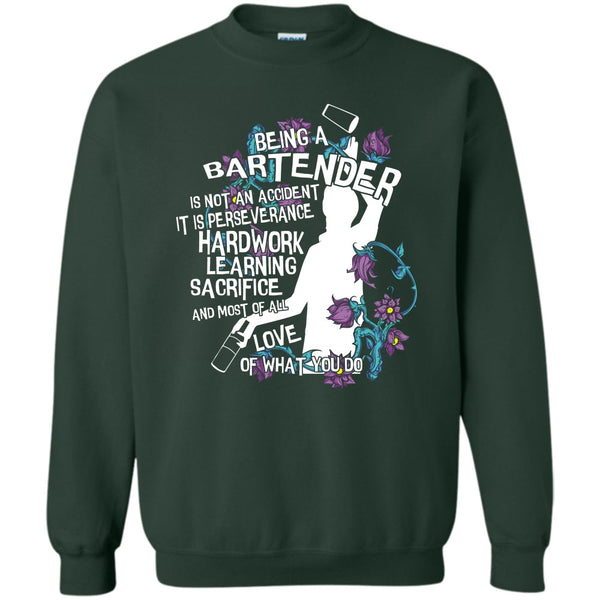 Love Of What You Do T Shirt, Coolest Bartender Sweatshirt