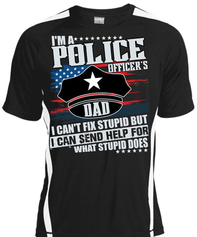 A black t-shirt with the shopify logo