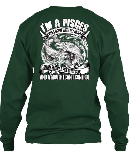 I'm A Pisces T Shirt, I Can't Control T Shirt