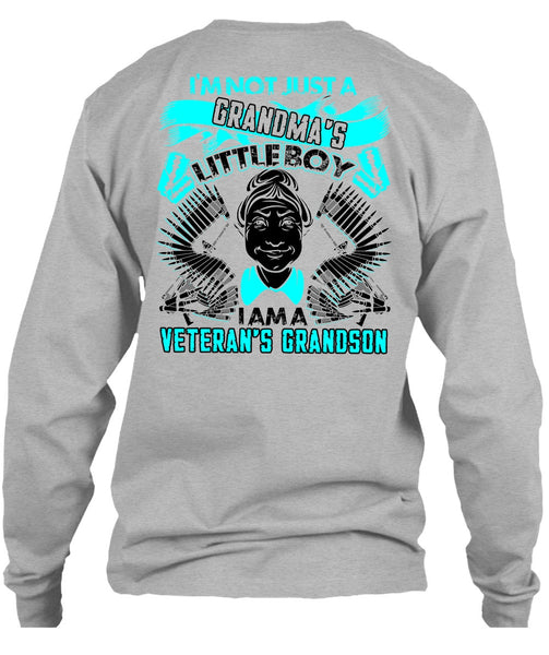 I Am A Veteran's Grandson T Shirt, Being A Veteran T Shirt