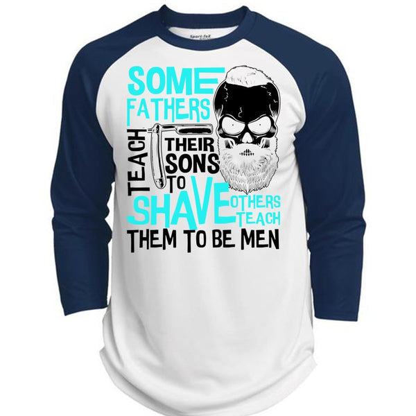 Some Father Teach Their Sons T Shirt, I Love Papa T Shirt, Awesome T-Shirts  (Polyester Game Baseball Jersey)