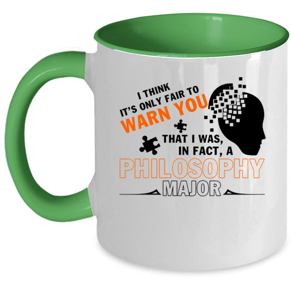 Awesome Philosophist Coffee Mug, Philosophy Major Accent Mug