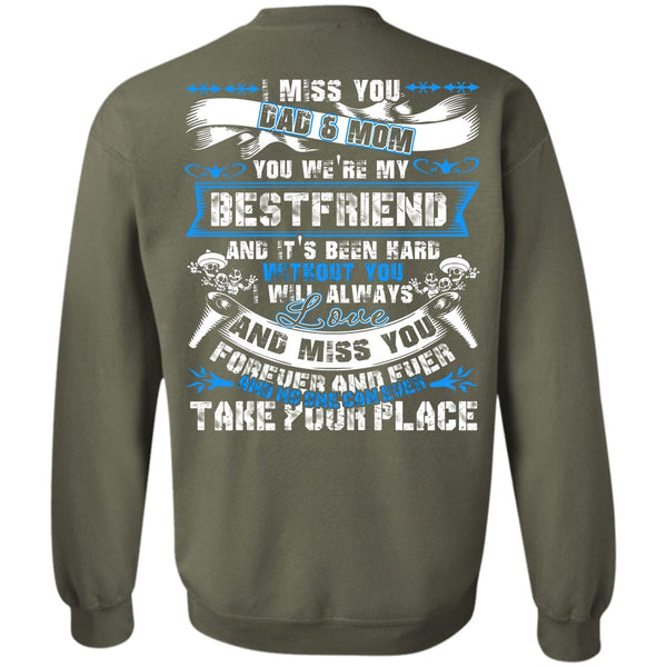 Being A Papa T Shirt, I Love Mom Sweatshirt