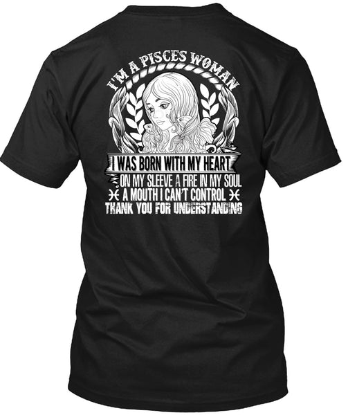 A black t-shirt with the shopify logo