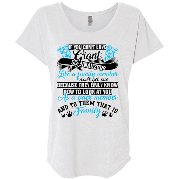 You Can't Love Giant Schnauzers T Shirt, I Love Dog T Shirt, Awesome T-Shirts