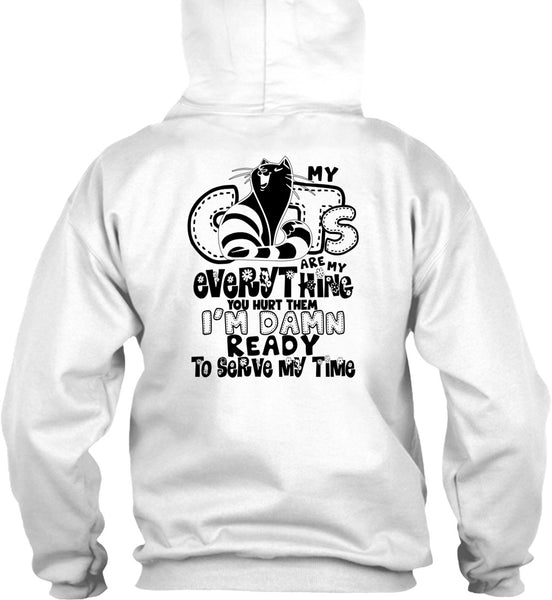 My Cats Are My Everything T Shirt, I Love My Cat T Shirt