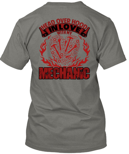 In Love With My Mechanic T Shirt, Being A Mechanic T Shirt