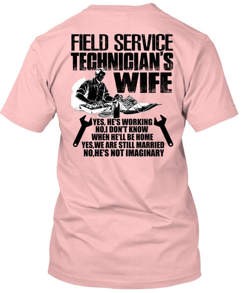 Field Service Technician's Wife T Shirt, I Love Police T Shirt
