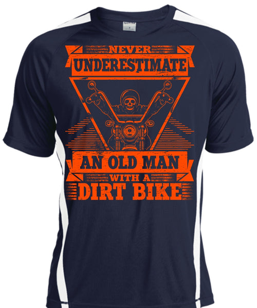 Old Man With A Dirt Bike T Shirt, Being A Biker T Shirt, Cool Shirt