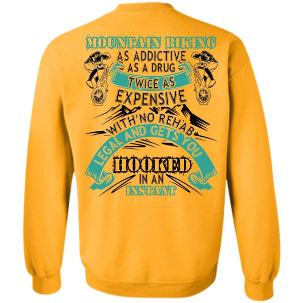 I Love Biker T Shirt, Mountain Biking Sweatshirt