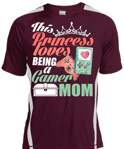 This Princess Loves T Shirt, Being A Gamer Mom T Shirt, Cool Shirt