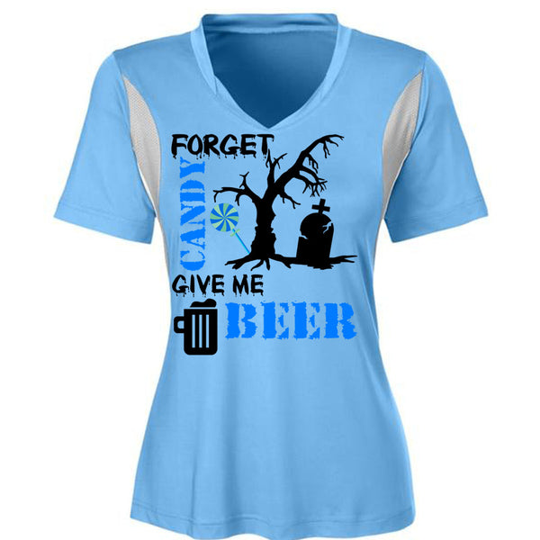 Forget Candy Give Me Beer T Shirt, Wait For Halloween T Shirt, Awesome T-Shirts
