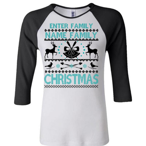 Enter Family Name Family Christmas T Shirt, This Girl Loves Christmas T Shirt, Awesome T-Shirts