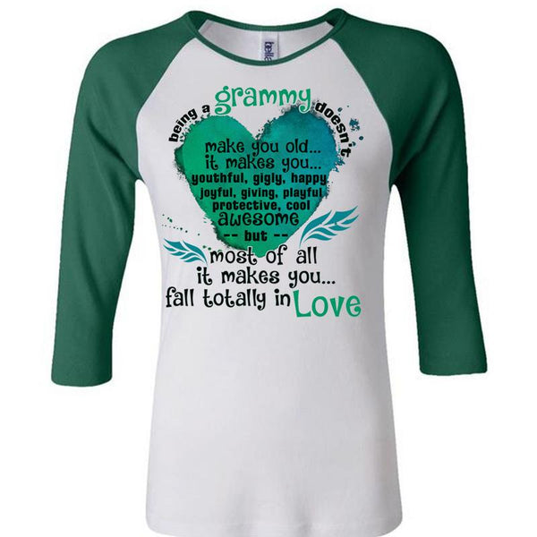 Being A Grammy Doesn't Make You Old T Shirt, I Love Grandmother T Shirt, Awesome T-Shirts