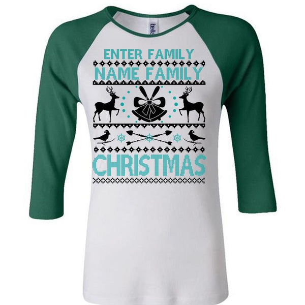Enter Family Name Family Christmas T Shirt, This Girl Loves Christmas T Shirt, Awesome T-Shirts