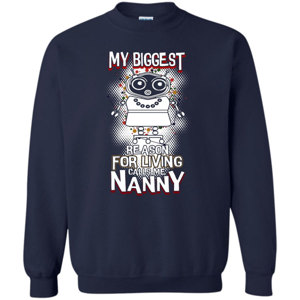 Calls Me Nanny T Shirt, Coolest Nanny Ever Sweatshirt