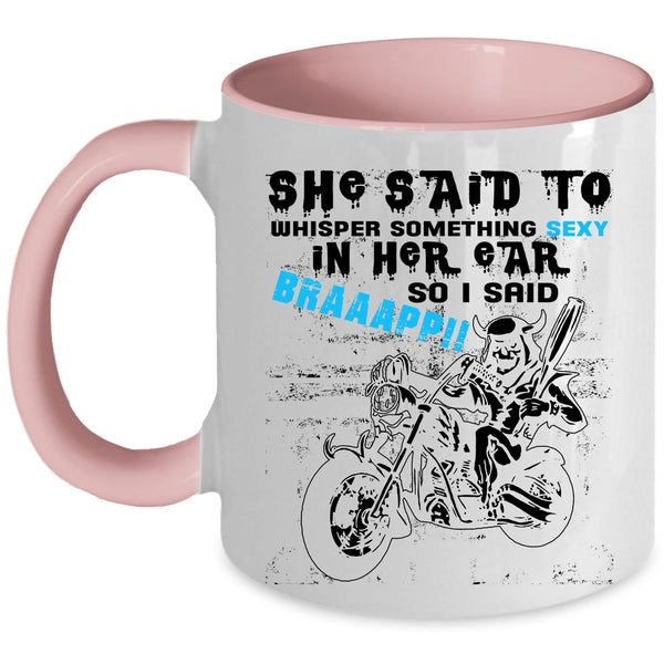 Cool Gift For My Daughter Coffee Mug, Awesome Motorcycles Accent Mug