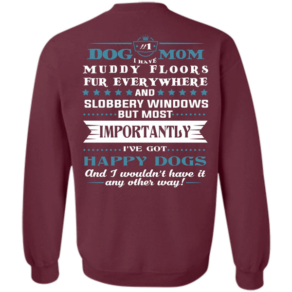 Happy Dogs T Shirt, Windows Sweatshirt