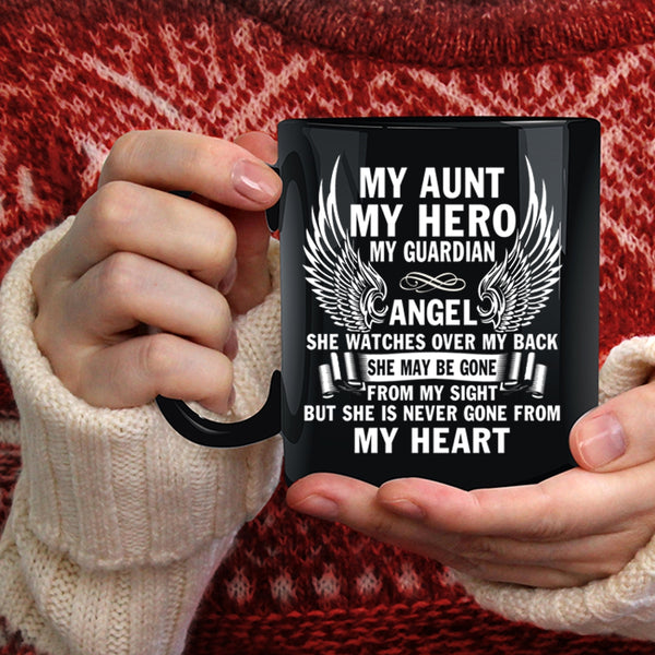 My Aunt Coffee Mug, My Guardian Angel Coffee Cup