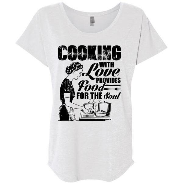 Cooking With Love Provides Food T Shirt, I Love Cooking T Shirt, Awesome T-Shirts
