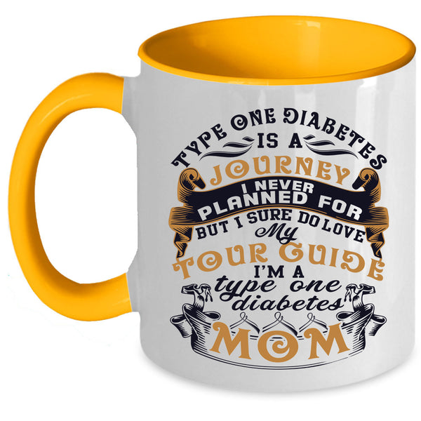 I'm A Type One Diabetes Mom Coffee Mug, My Tour Guide Accent Mug