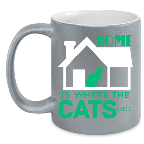 Home Is Where The Cats Are Mug, My Cats Cup