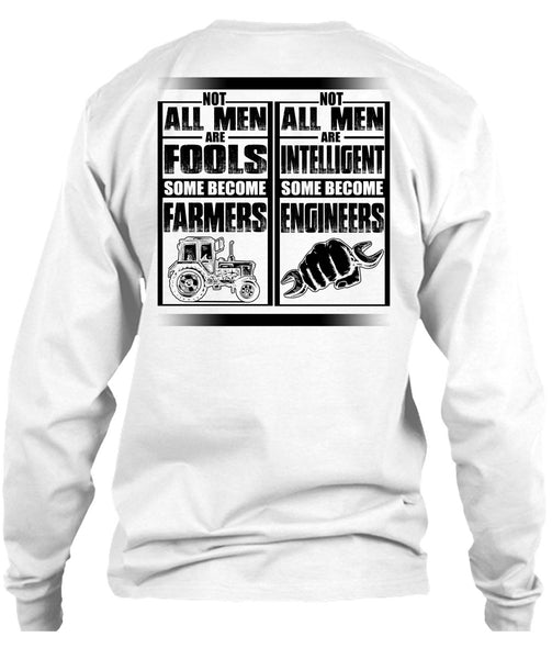 Not All Men Are Fools Some Become Farmers T Shirt, I Love Farmer T Shirt