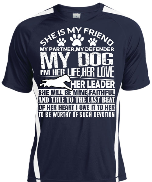 My Defender My Dog T Shirt, I'm Her Life Her Love T Shirt, Cool Shirt