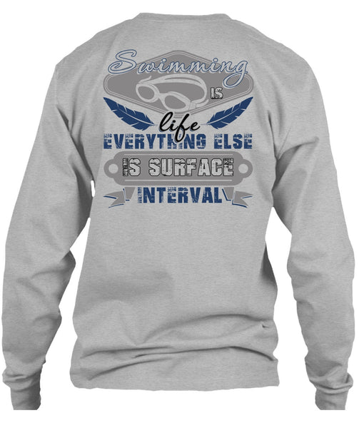 Swimming Is Life T Shirt, I Love Swimming T Shirt