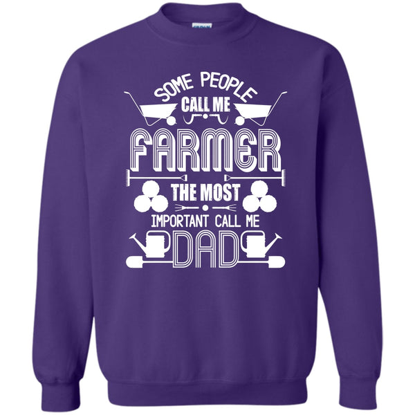 The Most Important Call Me Dad T Shirt, Coolest Farmer Dad Sweatshirt