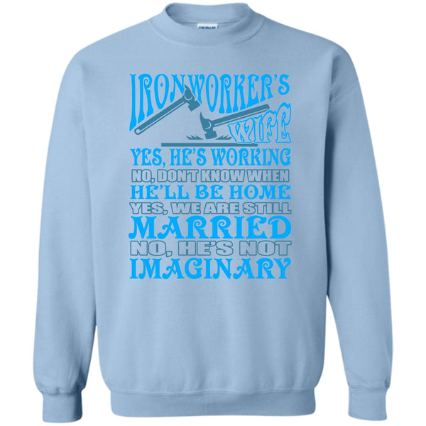 Coolest Ironworker's Wife T Shirt, Ironworker's Wife Sweatshirt