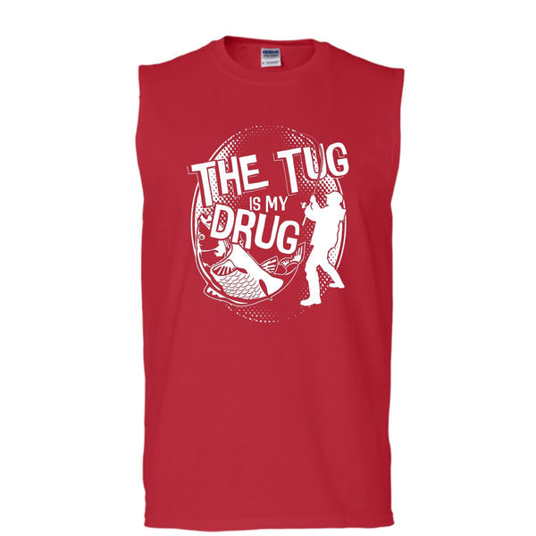 The Tug Is My Drug T Shirt, I Am A Hooker Tank Top (Men's Cotton Sleeveless)