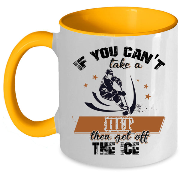 Funny Ice Hockey Player Coffee Mug, Best Hockey Player Ever Accent Mug