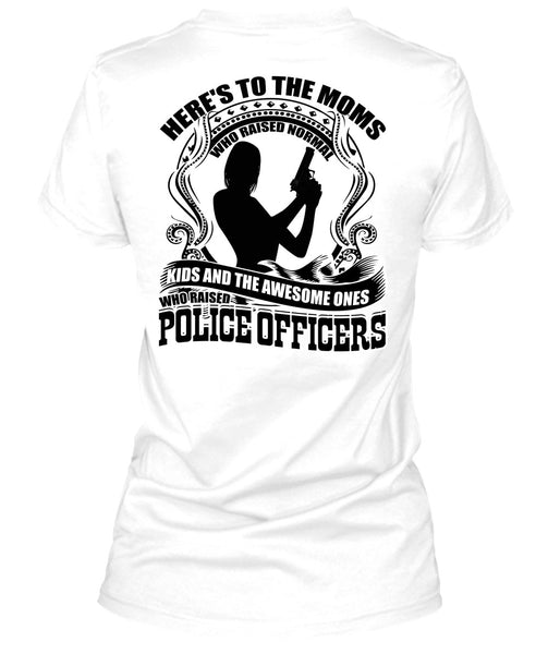 Police Officers T Shirt, I Love Police T Shirt