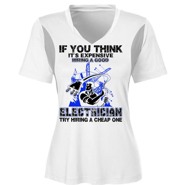 It's Expensive Hiring A Good Electrician T Shirt, I Love Electrician T Shirt, Awesome T-Shirts