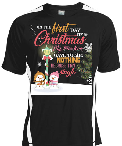 A black t-shirt with the shopify logo
