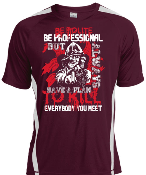 Be Polite Be Professional T Shirt, Being A Gunner T Shirt, Cool Shirt