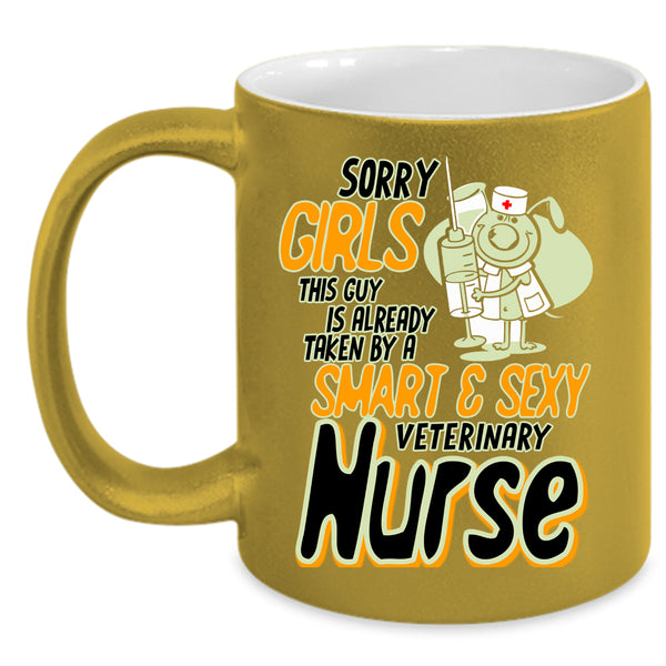 Taken By A Smart Veterinary Nurse Coffee Mug, My Husband Coffee Cup