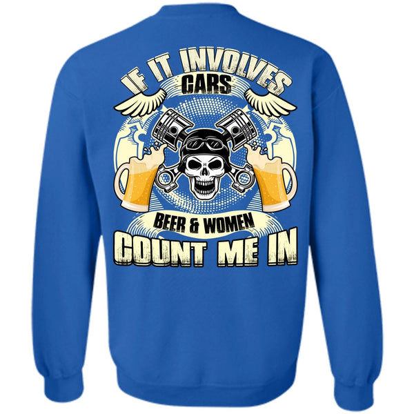 I Love Mechanic T Shirt, Beer And Women Sweatshirt