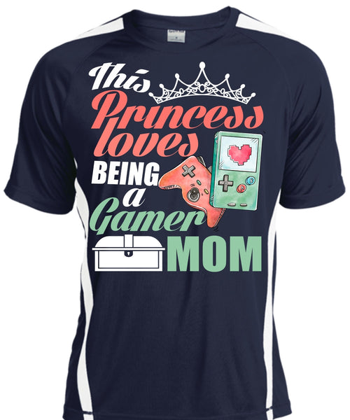 This Princess Loves T Shirt, Being A Gamer Mom T Shirt, Cool Shirt