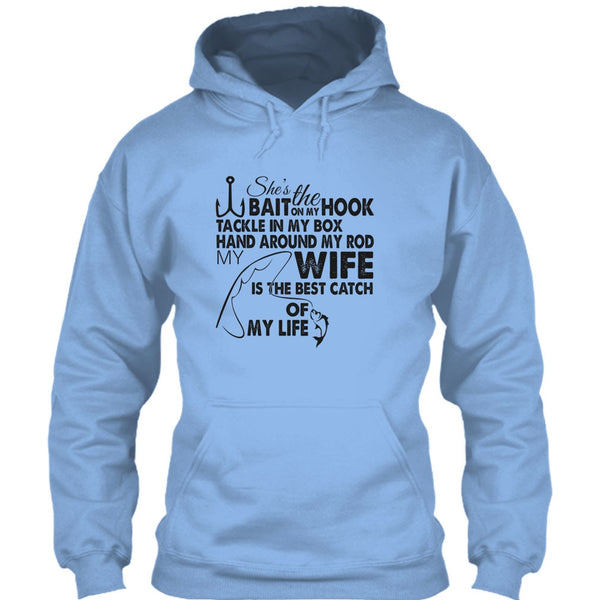 A black t-shirt with the shopify logo