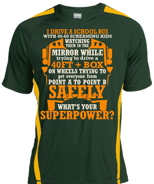 I Drive A School Bus T Shirt, Being A Bus Driver T Shirt, Cool Shirt