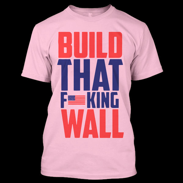 A black t-shirt with the shopify logo