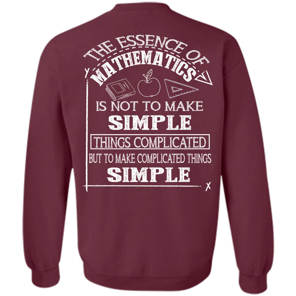 Being A Mathematics T Shirt, I Love Mathematics Sweatshirt