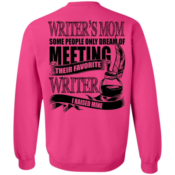 I Love Writing T Shirt, Writer's Mom Sweatshirt