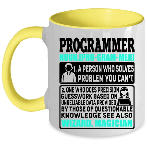 Funny Gift For Programmer Coffee Mug, Programmer Accent Mug