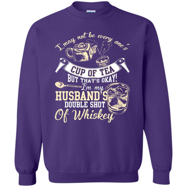 I'm My Husband's Double Shot T Shirt, Whishey Sweatshirt